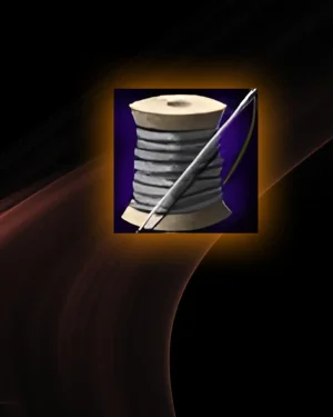 TBC Classic Tailoring Boost image showing cloth spools and tailoring materials
