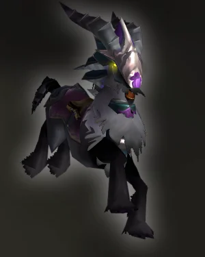 Buy TBC Classic Reins of the Dark War Talbuk showing armored dark talbuk mount