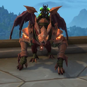 Trader's Gilded Brutosaur mount, the premium Auction House mount in World of Warcraft