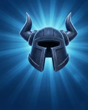 TBC Classic Badge of Justice Farm service image featuring a stylized helmet icon on a glowing blue background