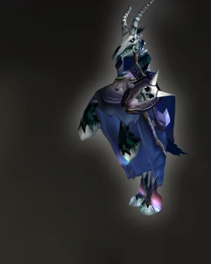 TBC Classic Rivendare’s Deathcharger Boost showing undead skeletal mount from Stratholme