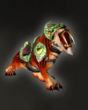 TBC Classic Swift Zulian Tiger Boost showing Zul'Gurub tiger mount