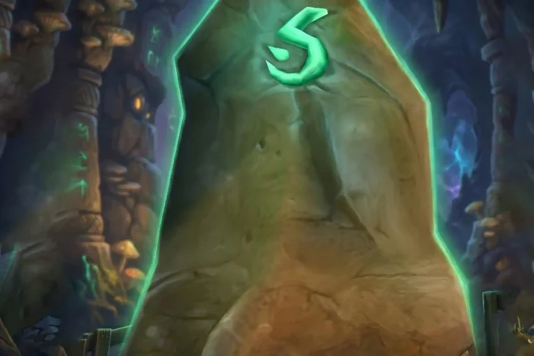Glowing Heroic dungeon portal used for TBC Classic World Tour runs