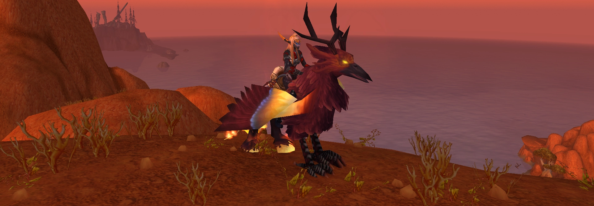 Blazing Hippogryph TCG mount in World of Warcraft
