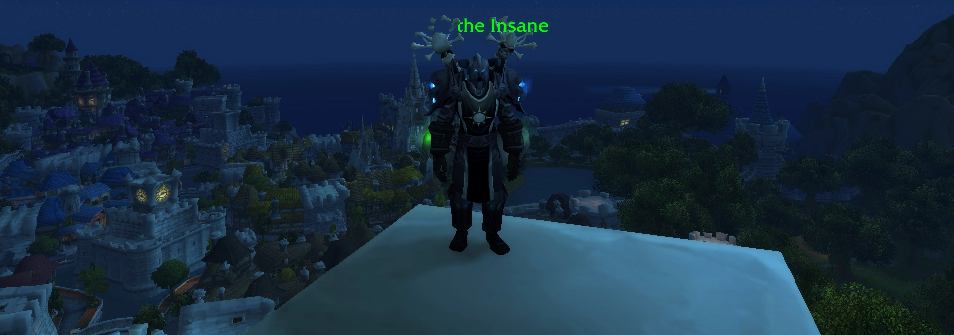 Dreadnaught Tier 3 Set paired with Arcanite Ripper weapon in World of Warcraft