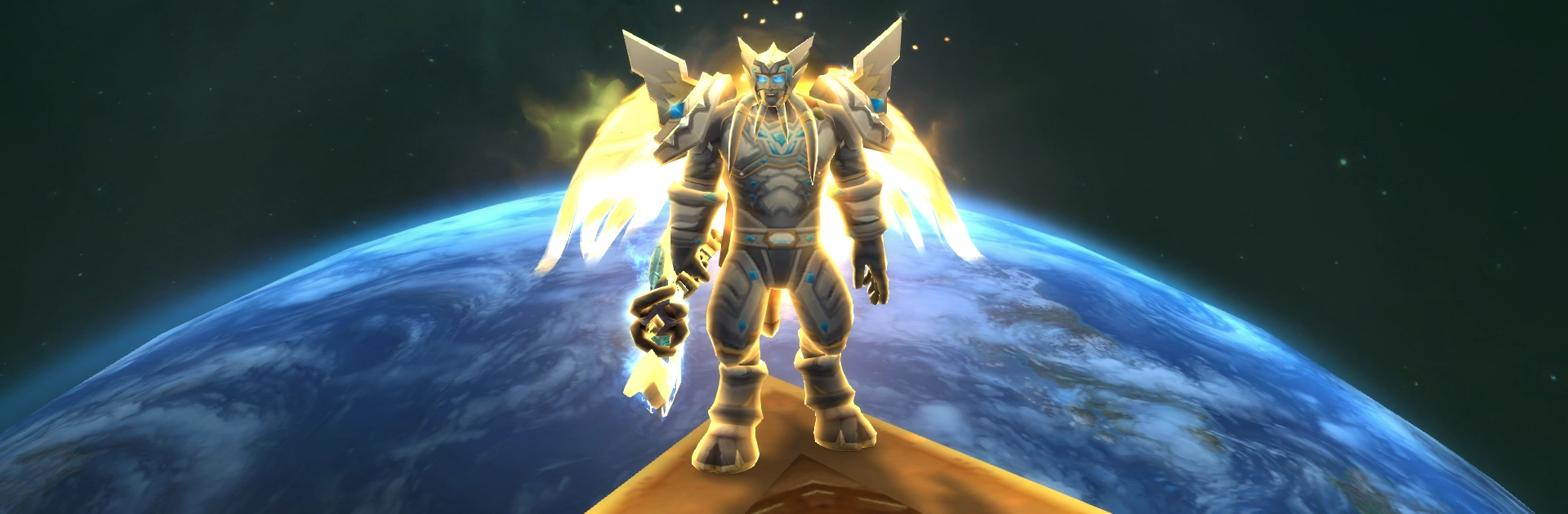 Redemption Paladin Tier 3 set with Shadowmourne legendary weapon in World of Warcraft