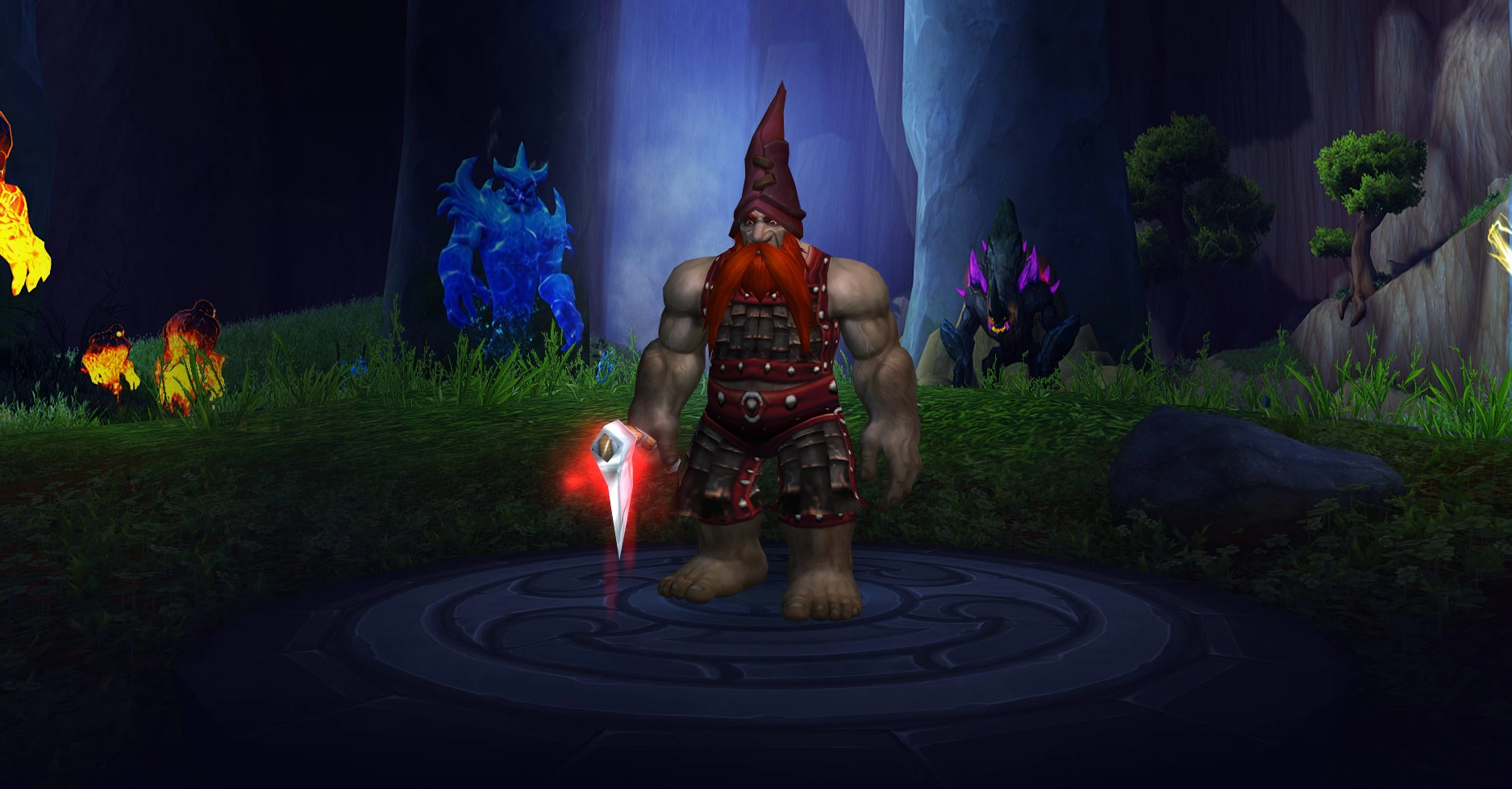 Character wearing great looking current gear with a stylish PvE transmog in World of Warcraft