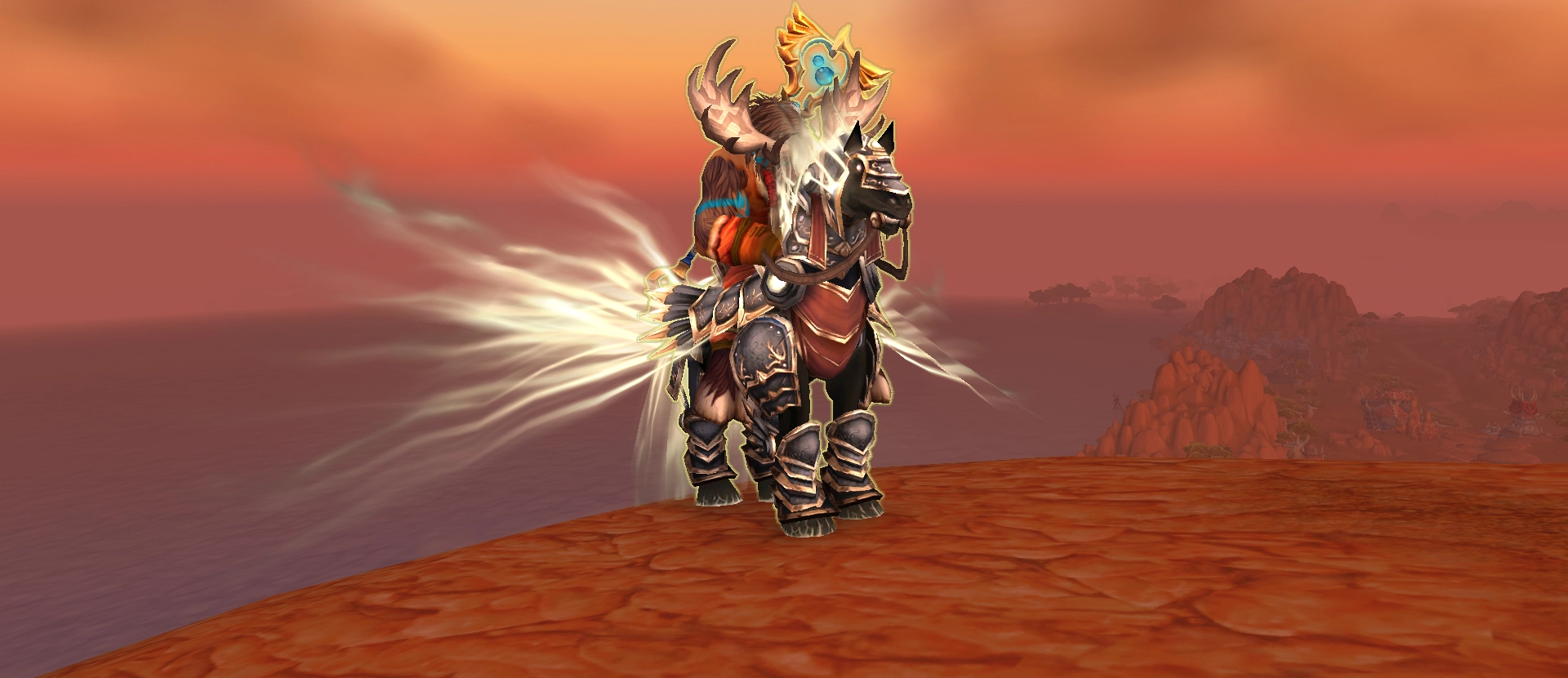 Inarius' Charger legacy mount in World of Warcraft