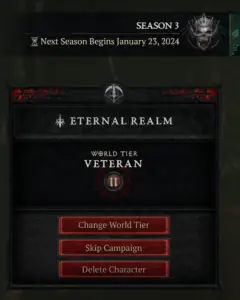 Diablo 4 Season 3 Release Date