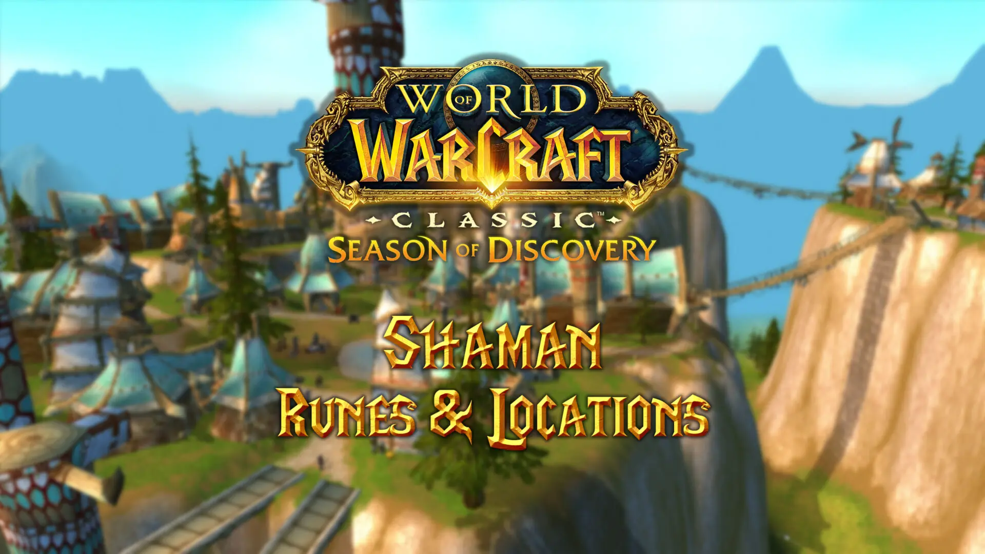 All SoD Shaman Runes and Location